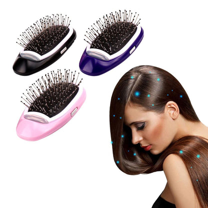 Portable Ionic Electric Hairbrush